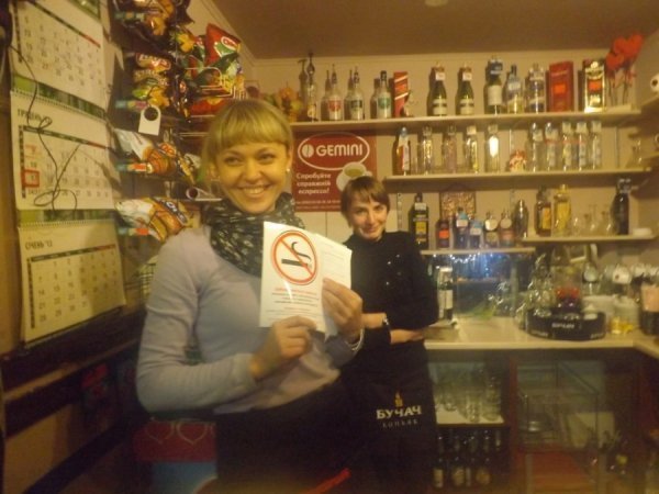 У Луцьку перевіряли чи курять у закладах харчування. ФОТО. ВІДЕО